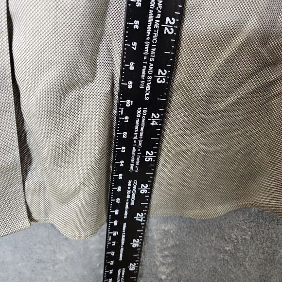 Coldwater Creek Sz 10-12 Pale green blouse 3/4 sleeve Cotton - Picture 4 of 10